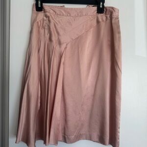 Nicole Miller Pink Satin Pencil Skirt Size 6
